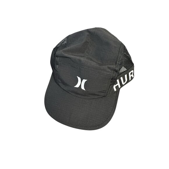 NWT Hurley BIG SUR Mesh Adjustable Reflective Outdoor Hat Black O/S - Picture 5 of 7